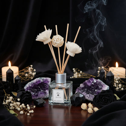Ritual Reed Diffuser - Sorceress Sanctuary Lily-Rose-Shangri La-Cherry blossom-Jasmine  