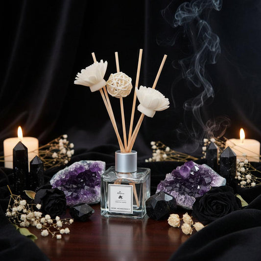 Ritual Reed Diffuser - Sorceress Sanctuary Lily-Rose-Shangri La-Cherry blossom-Jasmine  
