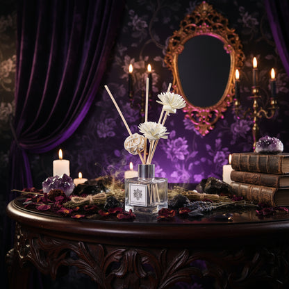 Ritual Reed Diffuser - Sorceress Sanctuary Lily-Rose-Shangri La-Cherry blossom-Jasmine  