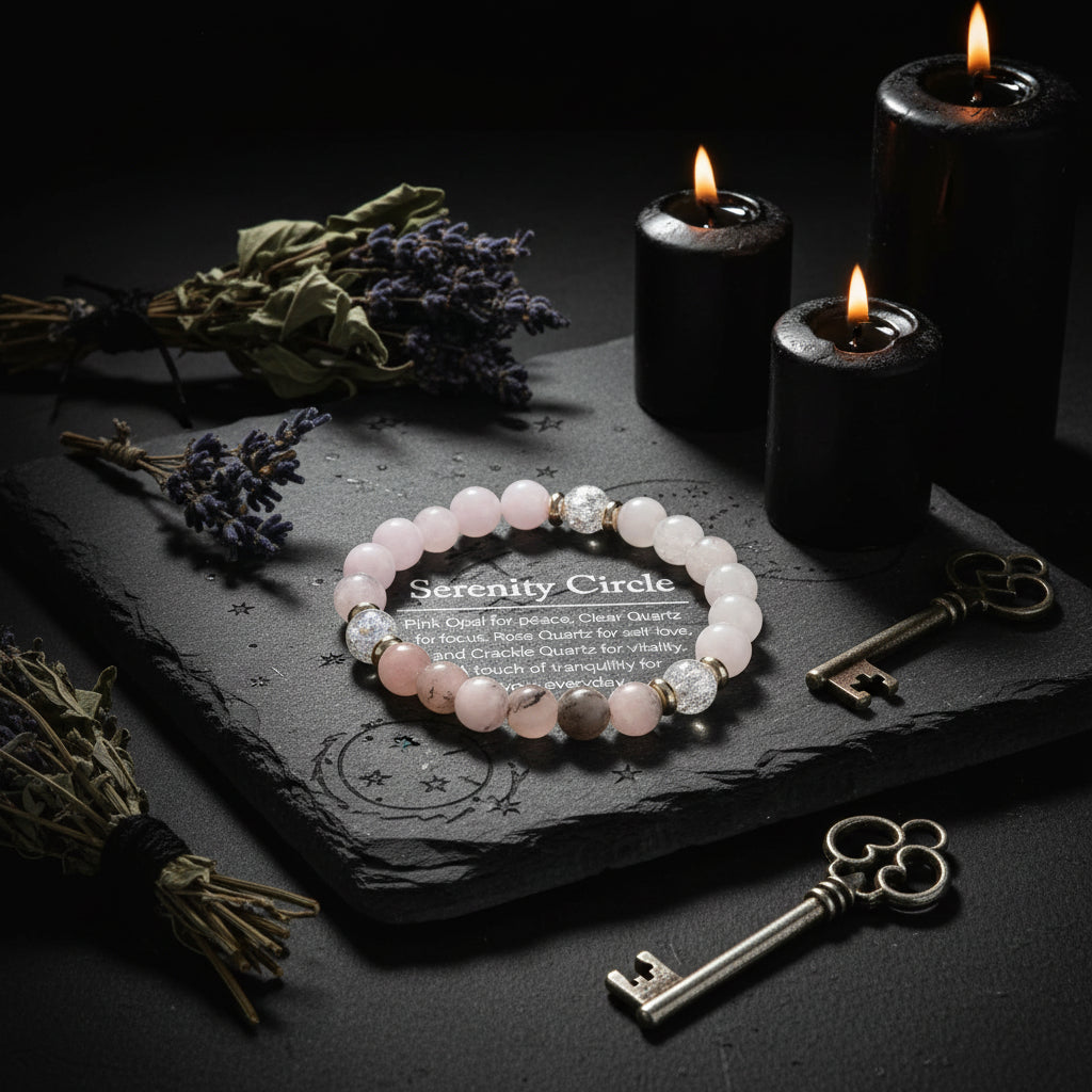 Rose Aura Bracelet - Sorceress Sanctuary Pulsera Rosa