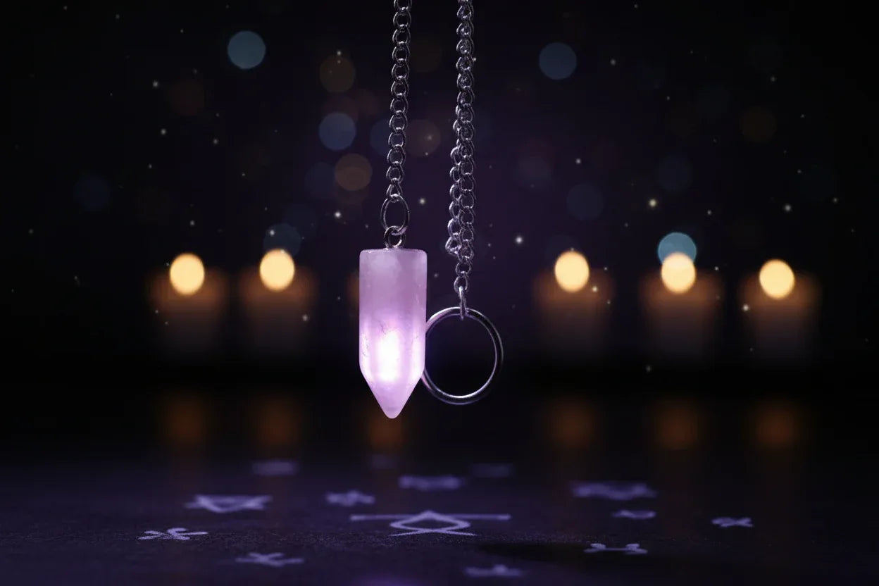 Rose Quartz Necklace - Sorceress Sanctuary Pink
