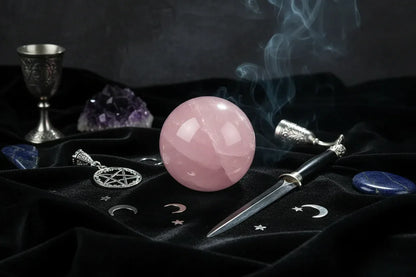 Rose Quartz Sphere - Sorceress Sanctuary Pink / 2.5cm