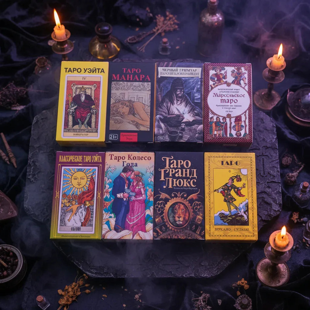 Russian Tarot Cards - Sorceress Sanctuary 1-2-3-4-5