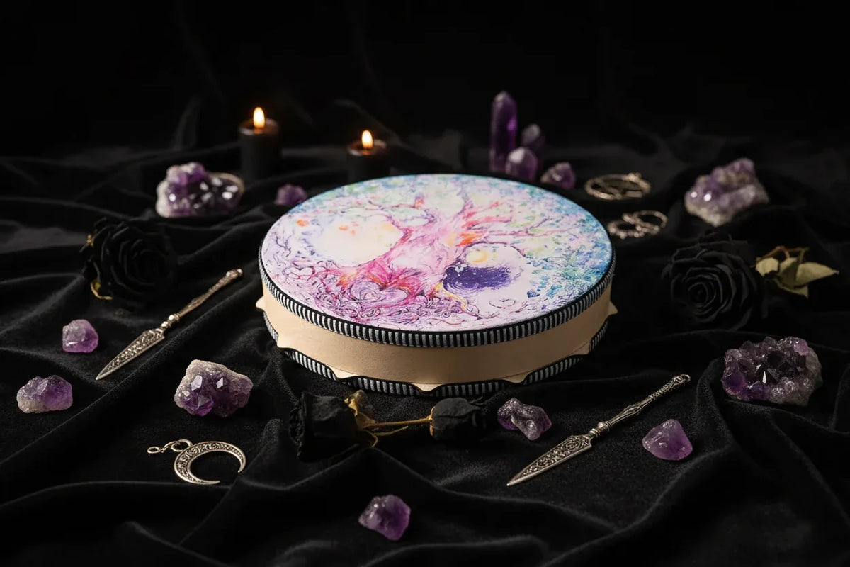 Sacred Goddess Drum - Sorceress Sanctuary 25*25cm