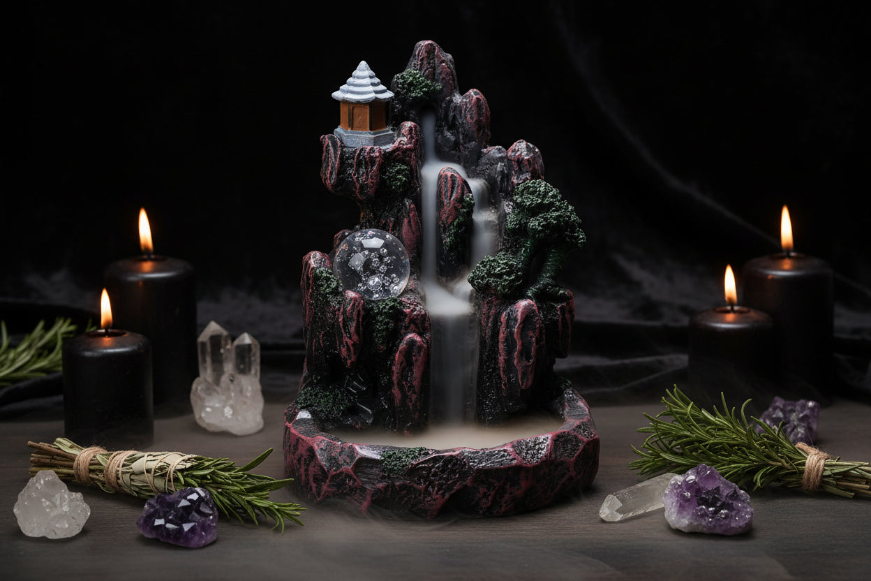 Sacred Mountain Burner - Sorceress Sanctuary Style 1-Style 2-Style 3
