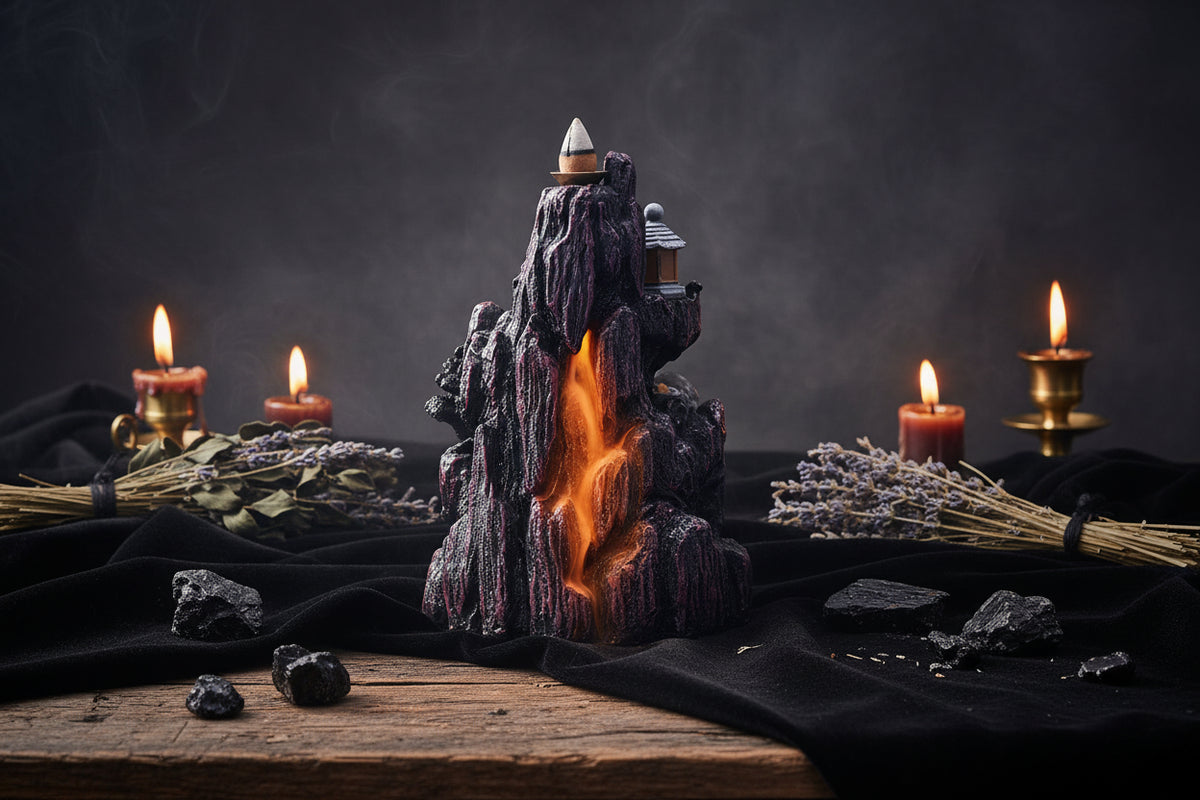 Sacred Mountain Burner - Sorceress Sanctuary Style 1-Style 2-Style 3