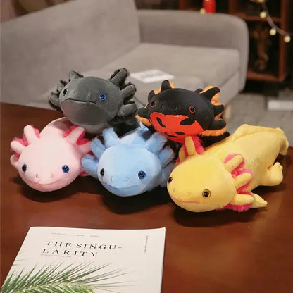 Salamander Plushie - Sorceress Sanctuary Blue / 45cm-Gray / 80cm-Green Spot / 80cm-Pink / 80cm-Green Spot / 45cm