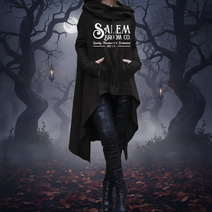 Salem Hooded Sweater - Sorceress Sanctuary Grey / S-Grey / M-Grey / L-Grey / XL-Grey / 2XL