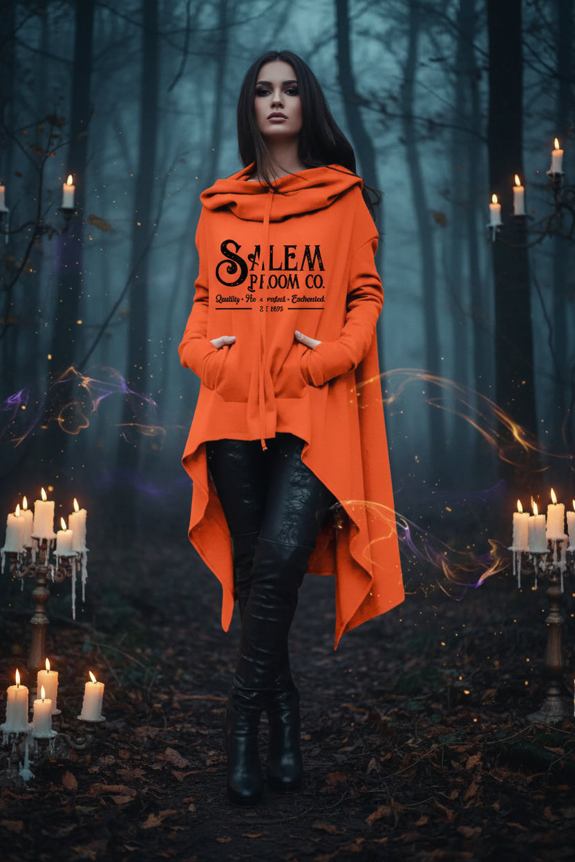 Salem Hooded Sweater - Sorceress Sanctuary Grey / S-Grey / M-Grey / L-Grey / XL-Grey / 2XL