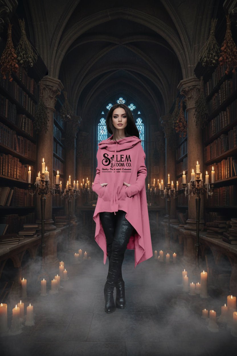 Salem Hooded Sweater - Sorceress Sanctuary Grey / S-Grey / M-Grey / L-Grey / XL-Grey / 2XL
