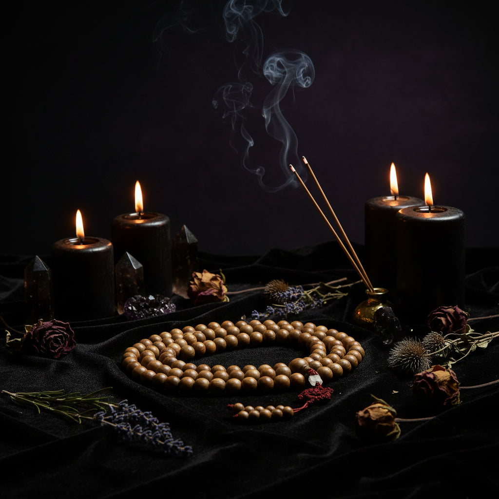 Sandalwood 108 Beads Sorceress Sanctuary