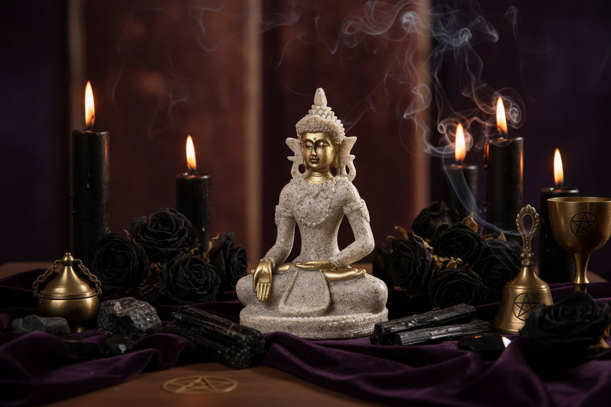 Sandstone Buddha - Sorceress Sanctuary B-A