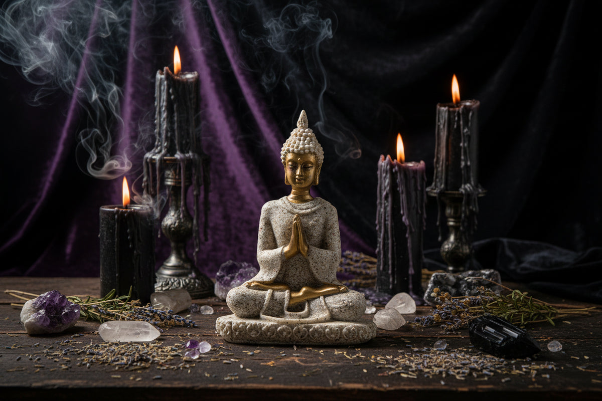 Sandstone Buddha - Sorceress Sanctuary B-A