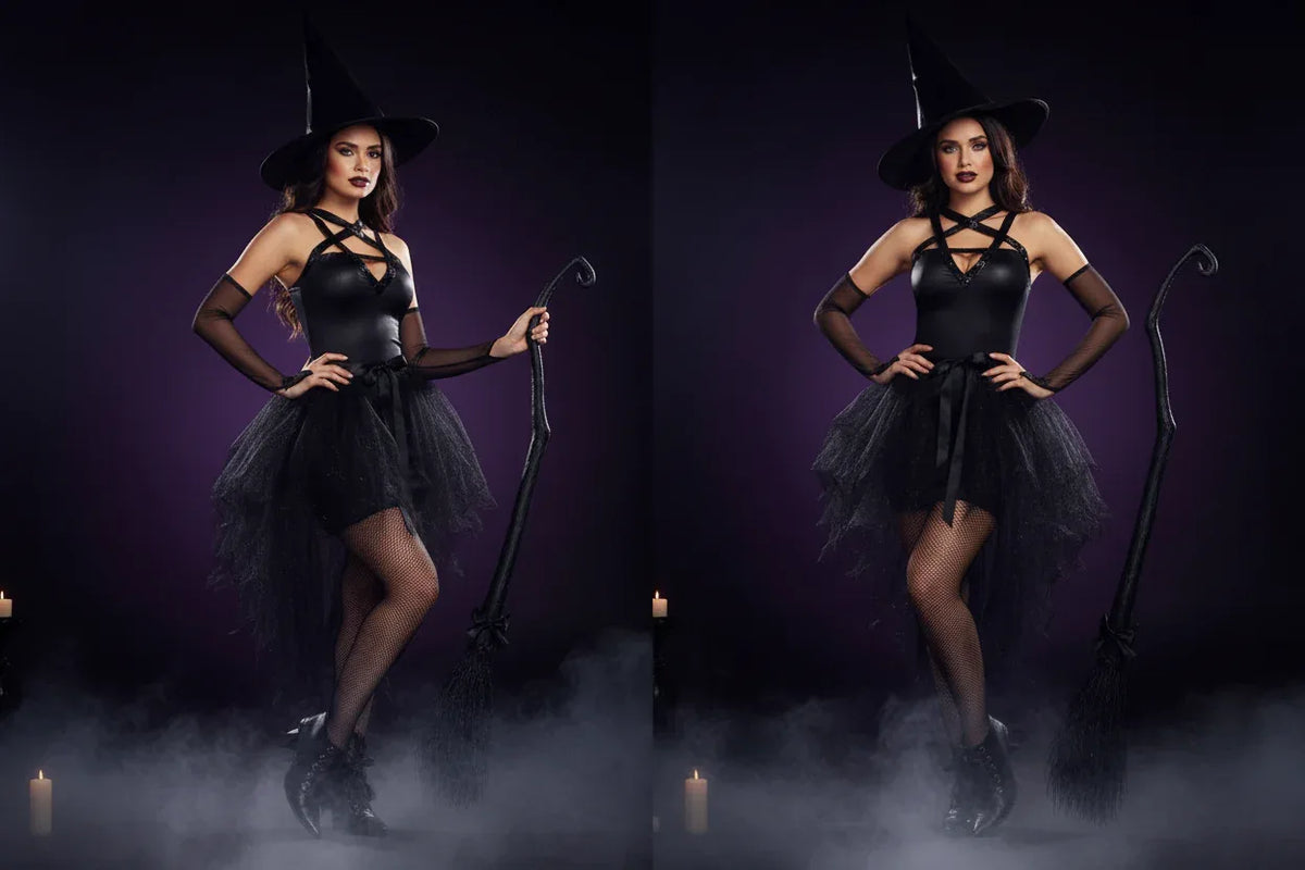 Satanic Witch Set - Sorceress Sanctuary L-M-S