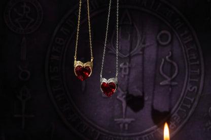 Scarlet Witch Necklace - Sorceress Sanctuary Gold-Silver