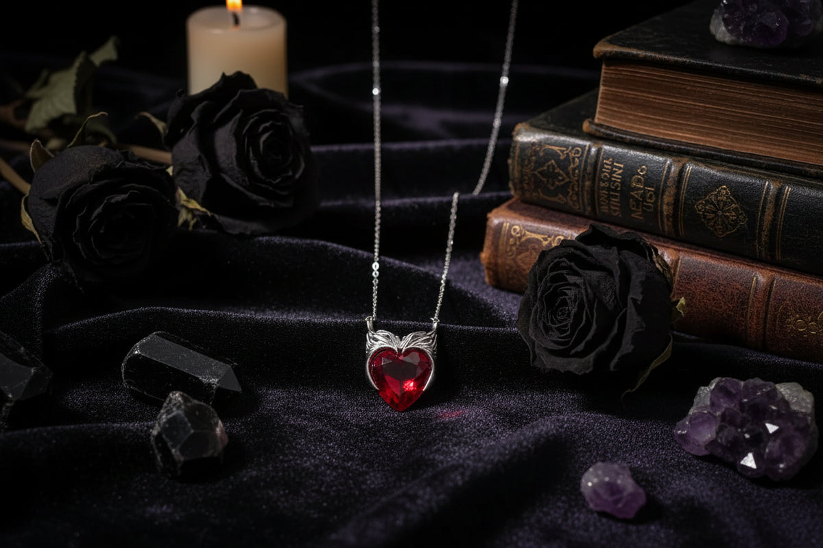 Scarlet Witch Necklace - Sorceress Sanctuary Gold-Silver