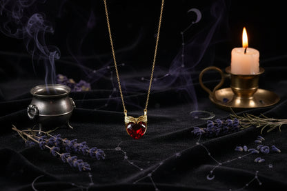 Scarlet Witch Necklace - Sorceress Sanctuary Gold-Silver