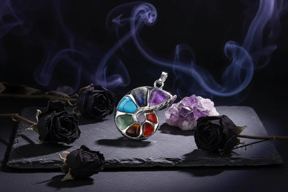 Seashell Chakra Necklace - Sorceress Sanctuary Pendant only-Necklace