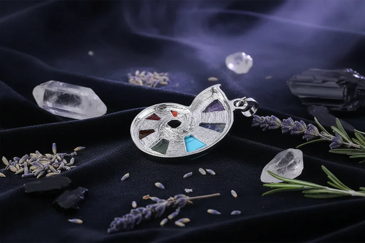 Seashell Chakra Necklace - Sorceress Sanctuary Pendant only-Necklace