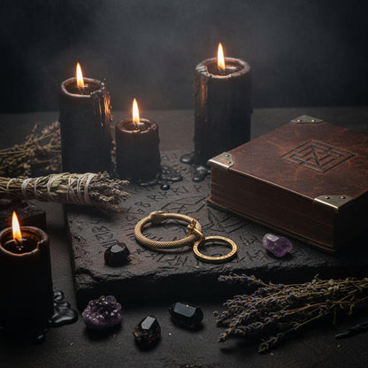 Serpent Key Ring Sorceress Sanctuary