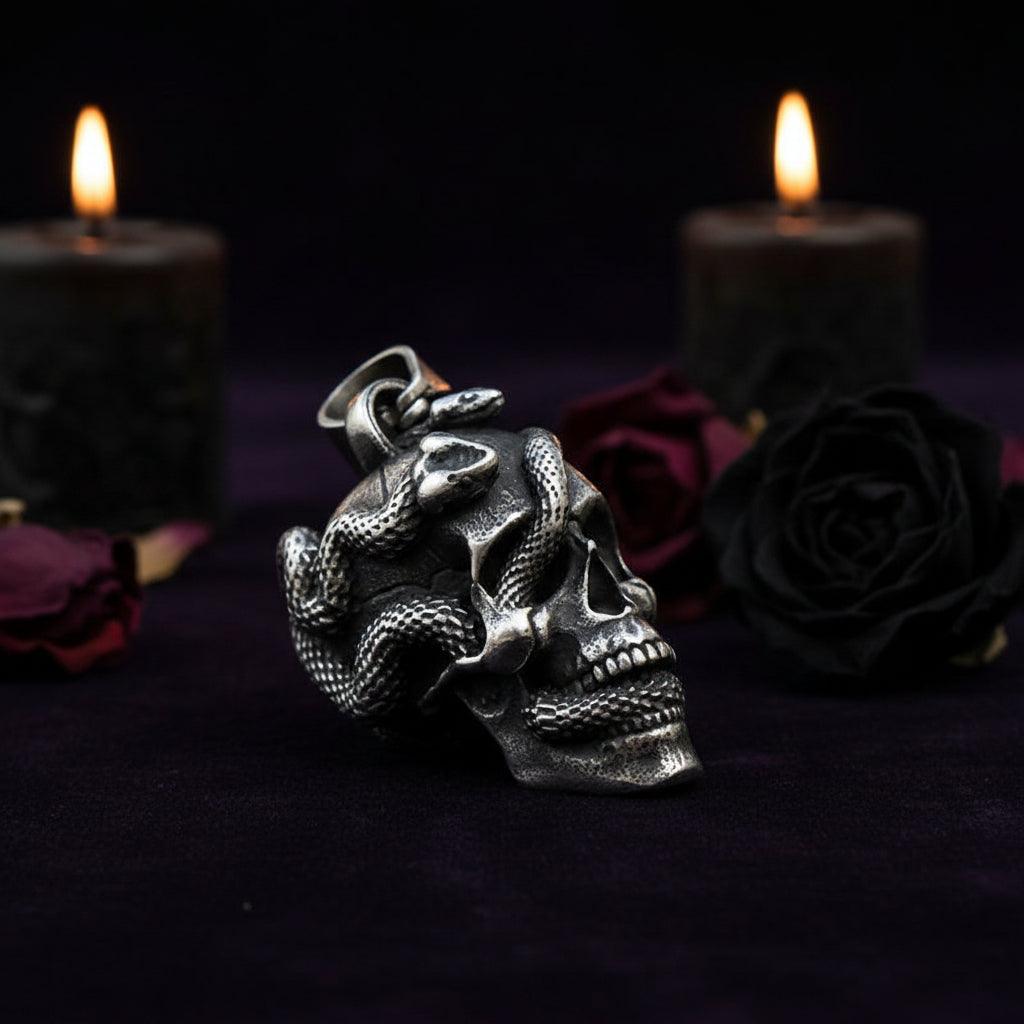 Serpent Skull Necklace Sorceress Sanctuary