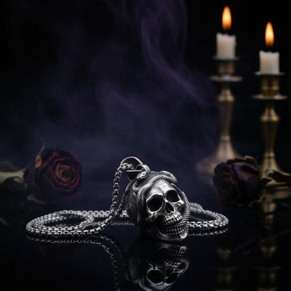 Serpent Skull Necklace Sorceress Sanctuary