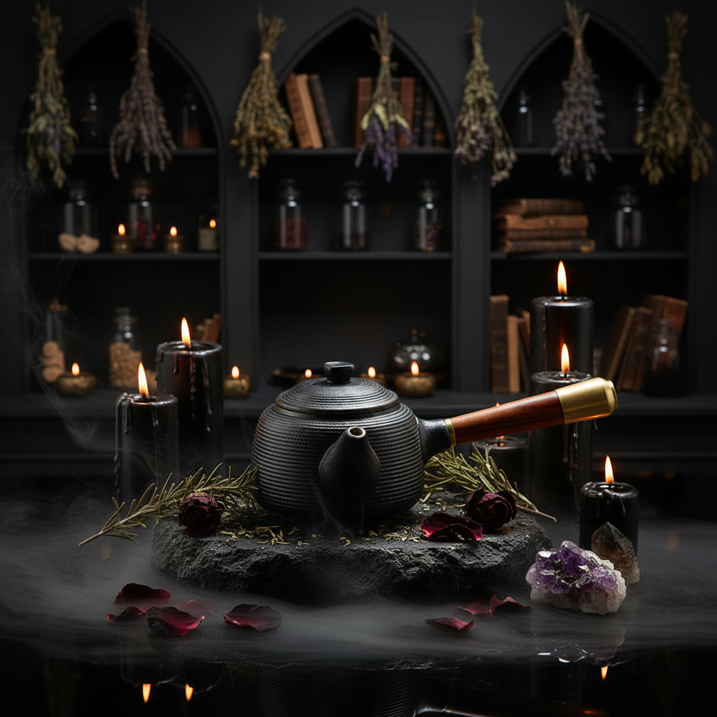 Shadow Ritual Teapot Sorceress Sanctuary