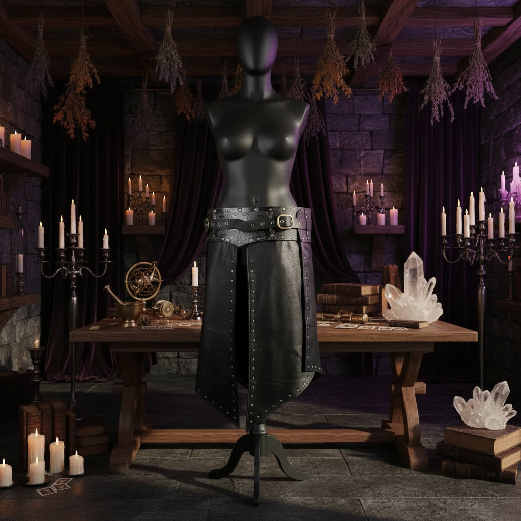 Shadowblade Warrior Skirt - Sorceress Sanctuary Black / One size