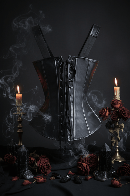 Shadowbound Leather Corset Sorceress Sanctuary