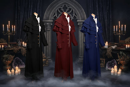 Men's New Medieval Coat for Cosplay Sorceress Sanctuary