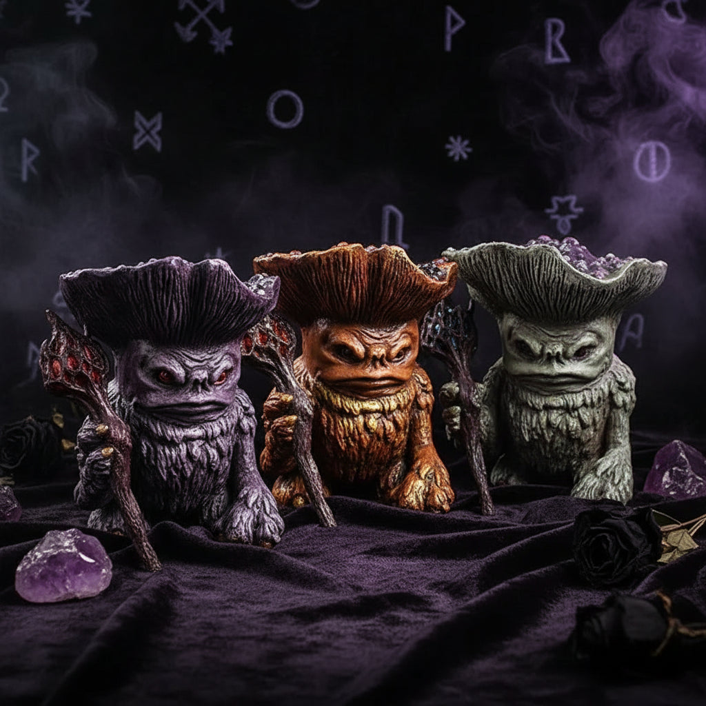 Shaman Troll Statue - Sorceress Sanctuary A-B
