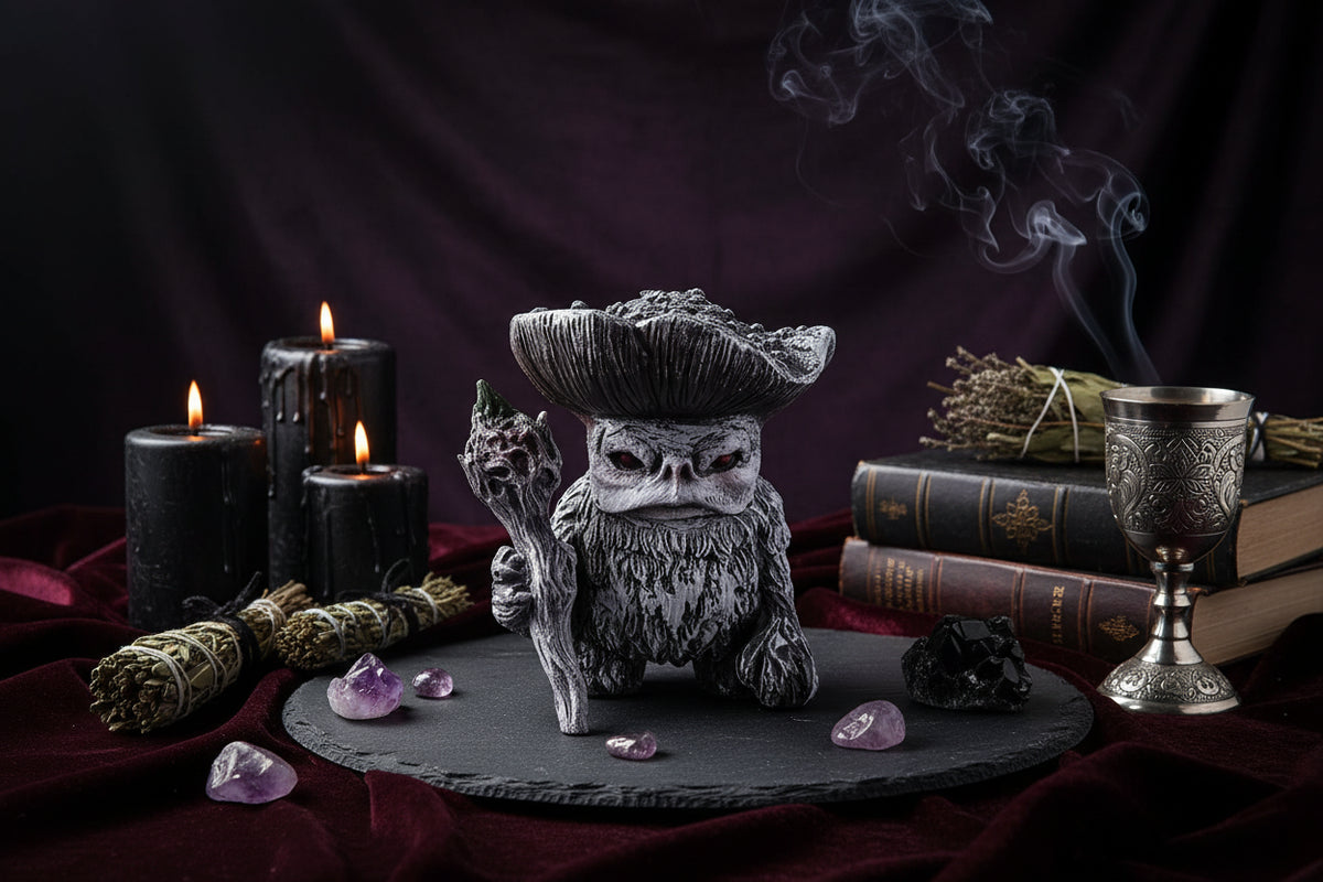 Shaman Troll Statue - Sorceress Sanctuary A-B