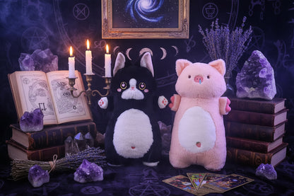 Siamese Cat Plushies - Sorceress Sanctuary Siam Meow Cat Strip / 55cm 0.5KG-Blue Cat Cat Strip / 55cm 0.5KG-Pig strips / 55cm 0.5KG-Dairy Cats / 55cm 0.5KG-Orange cat strip / 55cm 0.5KG