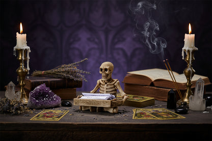 Skeleton Tray - Sorceress Sanctuary Antique Color