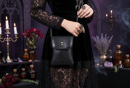 Skull Chain Bag - Sorceress Sanctuary Black / Q1pc