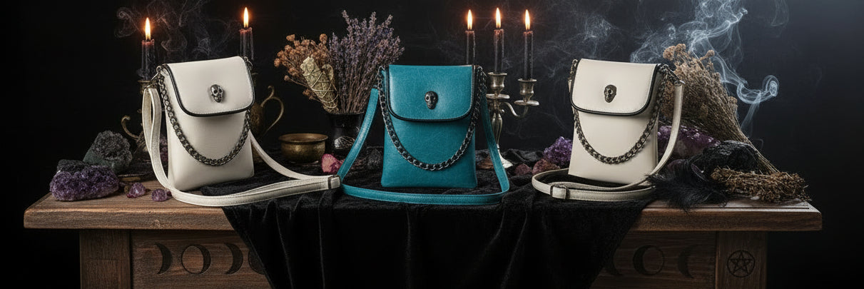 Skull Chain Bag - Sorceress Sanctuary Black / Q1pc