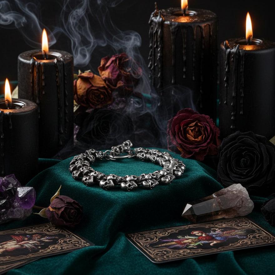 Vintage Gothic Punk Bracelet Sorceress Sanctuary