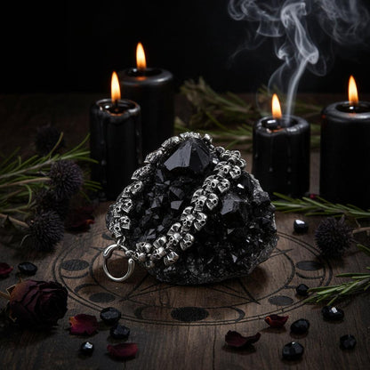 Skull Chain Bracelet Sorceress Sanctuary