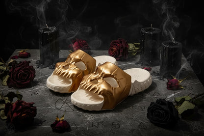 Skull Sandals - Sorceress Sanctuary Beige / 36-37-Beige / 38-39-Beige / 40-41-Beige / 42-43-Beige / 44-45