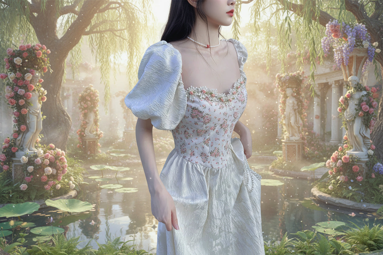 Slim Fairy Dress - Sorceress Sanctuary As Pictured / S-As Pictured / M-As Pictured / L