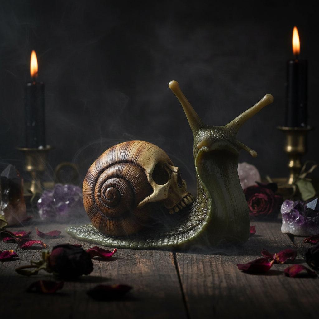 Snail Skull Sculpture Sorceress Sanctuary