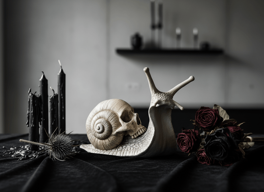 Snail Skull Sculpture Sorceress Sanctuary
