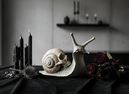 Snail Skull Sculpture Sorceress Sanctuary