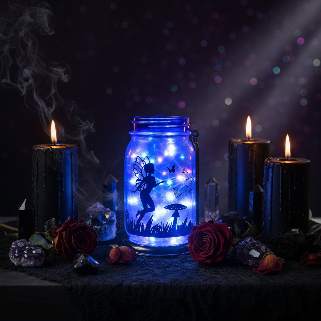 Solar Fairy Lanterns - Sorceress Sanctuary Multi Color-Warm White