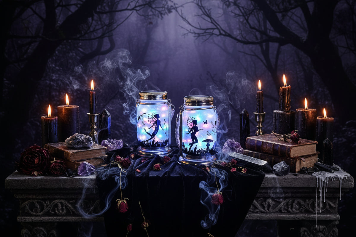 Solar Fairy Lanterns - Sorceress Sanctuary Multi Color-Warm White