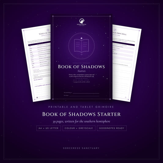 Book of Shadows Starter