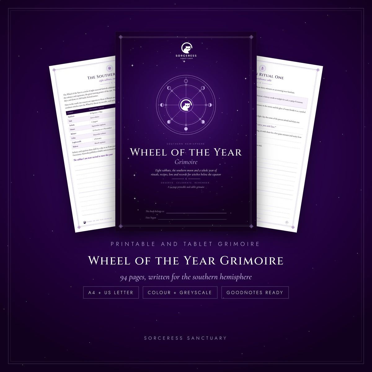 Wheel of the Year Grimoire