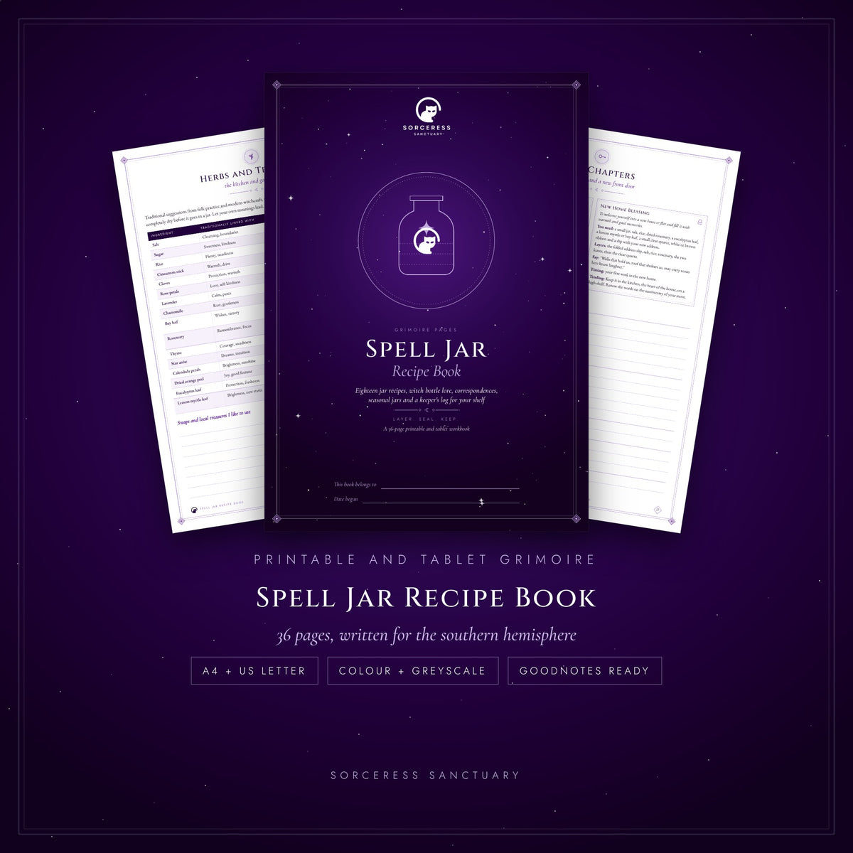 Spell Jar Recipe Book
