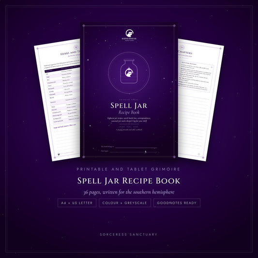 Spell Jar Recipe Book
