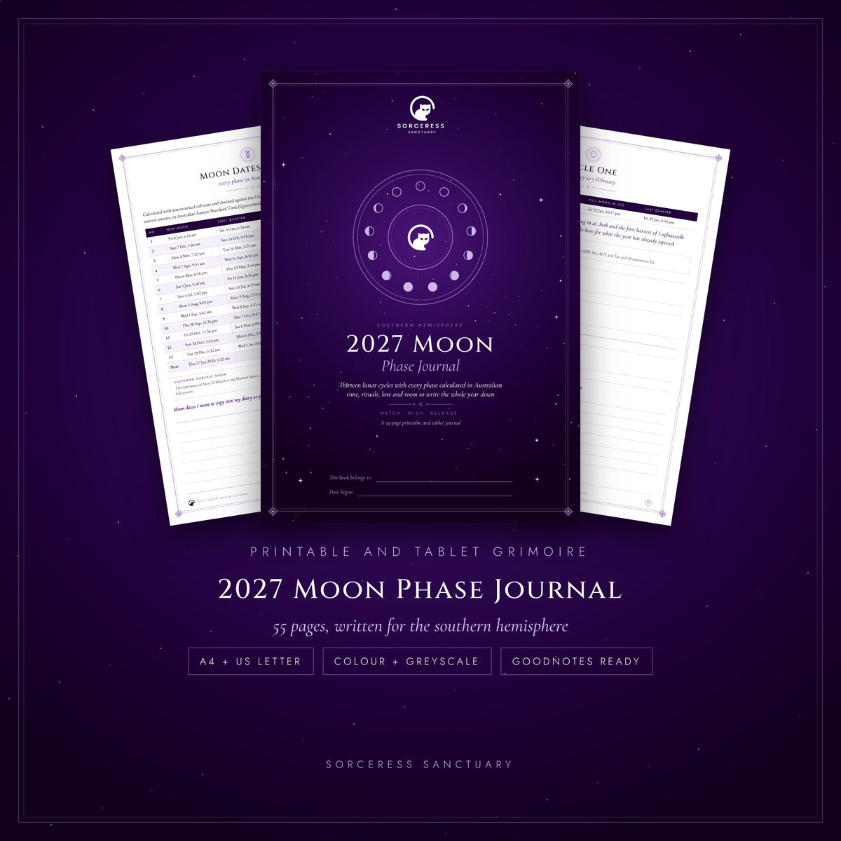 2027 Moon Journal